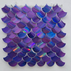 สติ๊กเกอร์ติดผนังตกแต่งบ้านคุณภาพสูงแบบใหม่ เงางาม วัสดุ PET ลายเกล็ดปลา สะท้อนแสง เหมาะสำหรับตกแต่งบ้าน หรือใช้เป็นป้ายโฆษณา - Product Image 6
