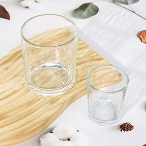 Bán buôn khuyến mãi 10oz 12oz tùy chỉnh nến tàu sang trọng rỗng Lọ nến thủy tinh cho nến làm với nắp bằng gỗ - Product Image 5
