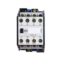 Contacteur AC HUYU CJX1-09/22 9A 2NO2NC Bobine AC24V 50Hz 3P Contacteur Magnétique Principal pour Moteur