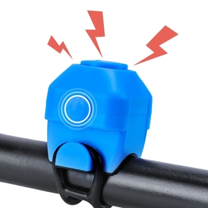 Campanelli Elettrici Impermeabili per Biciclette, Clacson Potenti per Mountain Bike, <span class=keywords><strong>Bici</strong></span> da Strada <span class=keywords><strong>e</strong></span> Monopattini, Realizzati in Plastica Resistente - Product Image 1