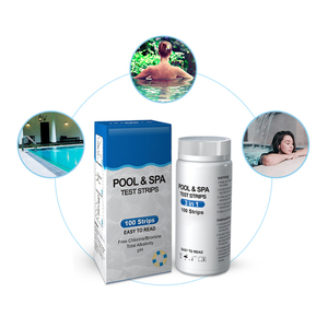 Kit de test d'eau de piscine et de spa, lecteur automatique à 4 voies sans chlore, pH, d'alcalinité totale, bassin - Product Image 6