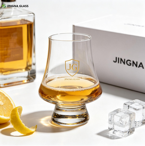 Vaso de Degustación de Whisky de 250 ml con Logotipo Personalizado, Vaso Transparente Tipo <span class=keywords><strong>Glencairn</strong></span>, Vaso de Cristal para Whisky, Brandy, Vodka, Ginebra - Product Image 3
