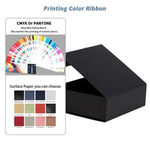 กล่องของขวัญแม่เหล็กพิมพ์โลโก้แบบกำหนดเองสร้างสรรค์จากกระดาษรีไซเคิลสำหรับผู้หญิง ผลิตโดยผู้ผลิตแบรนด์ OEM - Product Image 3