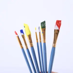 Akrilik boya fırçası çizim fırçalar seti çocuklar için