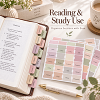 Étiquettes imprimées en gros AP, accessoires d'étude, autocollants, étiquettes laminées pour agenda, journal, carnet, bloc-notes