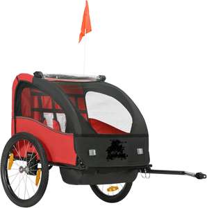 <span class=keywords><strong>Remorque</strong></span> extérieure à trois roues en acier pour vélo, transport de marchandises, deux enfants, grand <span class=keywords><strong>chien</strong></span>, charge utile de 40 kg - Product Image 5