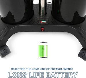 Bac à shampooing professionnel en plastique avec 2 seaux et robinet de douche pour la coiffure, la salle de bain et l'usage domestique - Product Image 3