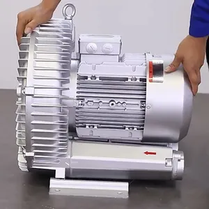 産業用サイドチャンネルブロワー空気真空ポンプ220V/380V 1.1KW 1.5KW 2.2KW高圧リングブロワー