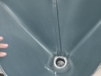 Cage à poulets de type A en acier inoxydable avec mangeoire manuelle