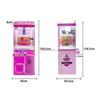 Nouvelle machine à grue à 40 pinces, modèle populaire, pour cadeaux, usage commercial, avec fonction de jeu vidéo, pour enfants, avec lecteur de code QR et de pièces, pour stand commercial