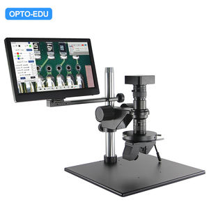 OPTO-EDU A21.1610 <span class=keywords><strong>2D</strong></span> <span class=keywords><strong>3D</strong></span> Manuel Tourner Zoom <span class=keywords><strong>Microscope</strong></span> Vidéo - Product Image 6