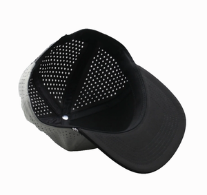 Casquette de baseball noire en maille avec panneau avant brodé motif canard, 6 panneaux, ajustée, unisexe, décontractée, pour l'extérieur, style printemps-été - Product Image 5