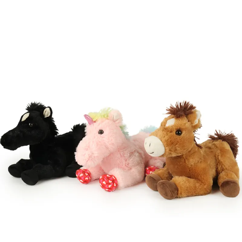 OEM design Cute Horse Plush Toy Wholesales Custom Horse Stuffed Animal Plush Toy Soft Pillows For Children