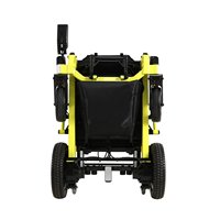 Fauteuil roulant électrique en aluminium robuste de 660 lb, nouveau fauteuil roulant électrique pliable avec batterie au lithium