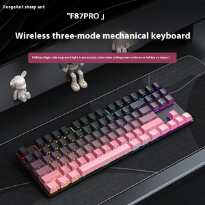 Hzgamer F87Pro 87 RGB Phím Không Dây Bàn Phím Cơ Khí Ba-Chế Độ In Diy Chơi Game & Văn Phòng Bàn Phím - Product Image 2