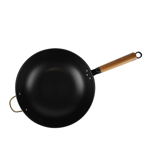 <span class=keywords><strong>Wok</strong></span>-cocina de inducción multitamaño para el hogar, plancha de acero al carbono antiadherente para cocinar - Product Image 6