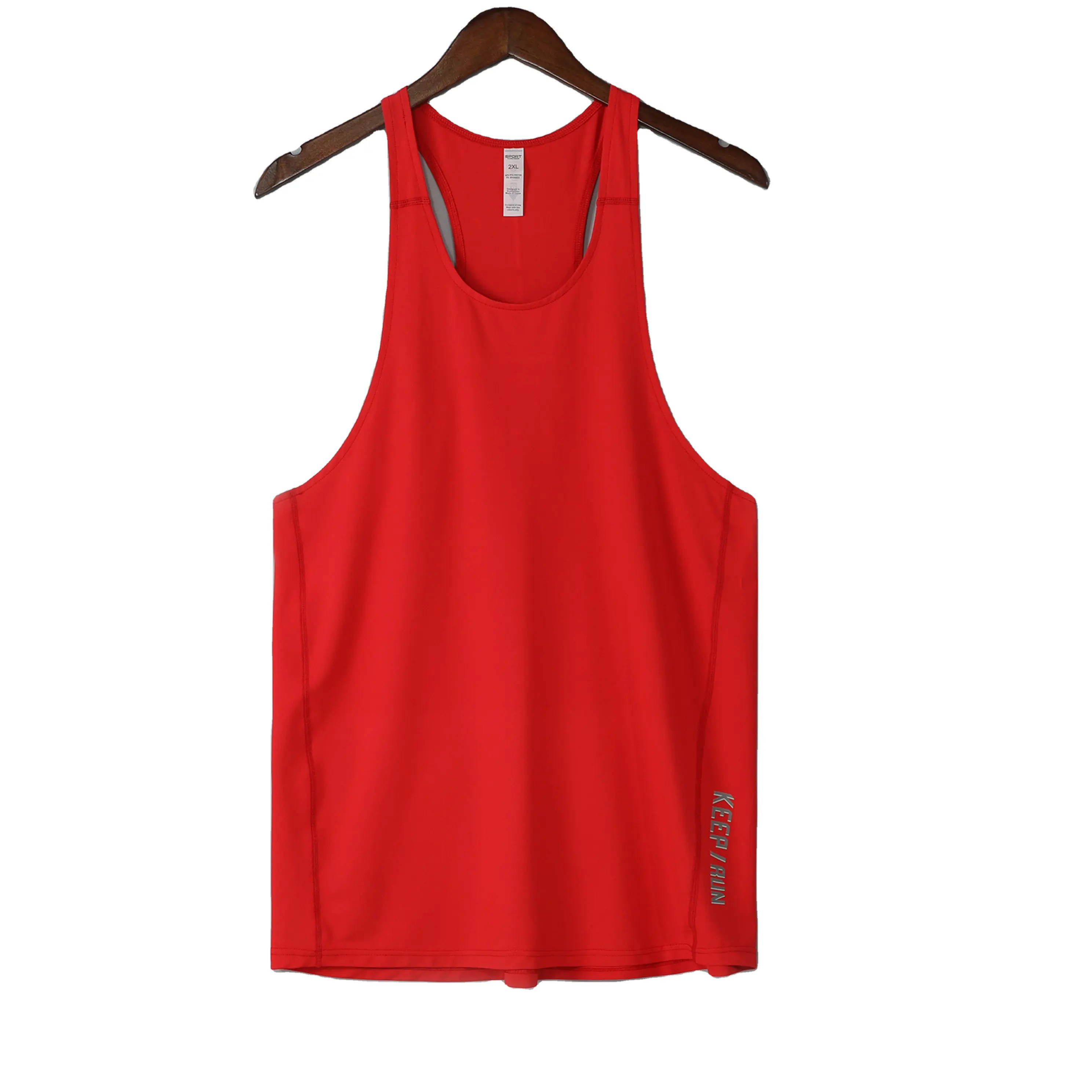 Factory Direct sports wear sleeveless vest cotton fitness Breathable vest men's fitness vest