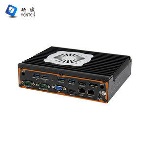 Computadora integrada OEM ODM Intel Core 1195G7 1235U 1255U DDR4 32G MSATA Dual LAN COM RS232 485 SIM DIN Rail PC industrial - Product Image 1