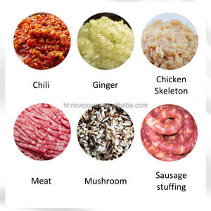 Picadora de Carne Eléctrica Industrial Automática de Acero Inoxidable, Fabricación Profesional, Picadora de Pescado Congelado, Motor de 5.5KW con Certificación CE - Product Image 3