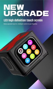 Wireless Smart <b>Speaker</b> AI Voice Assistant Audio <b>Speaker</b> Touch Display 360 Surround <b>Sound</b> Alarm Clock Gift Toys - Product Image 5