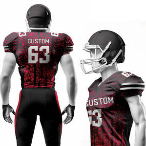 En özel takım amerikan futbolu Jersey spor amerikan futbolu eğitim üniformaları - Product Image 4