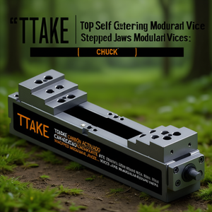 TTAKE TOP Self Centering Modular <b>Vice</b> With Stepped Jaws Modular <b>Vices</b> - Product Image 3