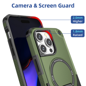 เคสโทรศัพท์มือถือ TPU MAX 2in1หรูหรา, เคสชาร์จไร้สายแบบแม่เหล็กสำหรับ <span class=keywords><strong>iPhone</strong></span> 16 15 14 PLUS 13 <span class=keywords><strong>12</strong></span> PRO MAX - Product Image 4