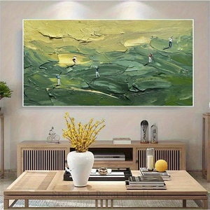 2025 Venta caliente marca Diytree sin marco abstracto CAMPO DE Golf pintura decorativa decoración moderna <span class=keywords><strong>para</strong></span> oficina - Product Image 5