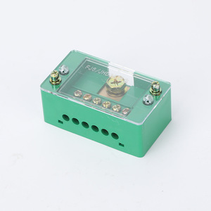กล่องจ่ายไฟ Guan Yang FJ6 1 เข้า 6 ออก IP44 กล่องรวมสายไฟสีเขียวสำหรับอุตสาหกรรม - Product Image 2