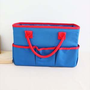 Sac fourre-tout organisateur pour l'artisanat et l'art, tissu Oxford 600D bleu, avec poches pour l'art, l'artisanat, la couture, le matériel médical - Product Image 6