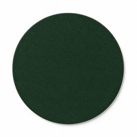 Autocollant rond personnalisé, mat, vert foncé, découpé, auto-adhésif, étiquette d'emballage, autocollant circulaire avec impression de logo