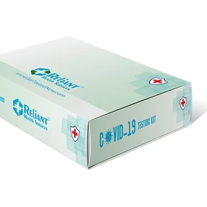Factory Custom Recyclable <b>Folding</b> Square Foil Stamping Embossing Reliant Paper Boxes With Logo Printing - Product Image 1