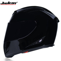 Casque intégral pour vélo électrique Jiekai, matériau ABS, certifié DOT, unisexe, quatre saisons, double visière anti-buée, chaud, personnalisé