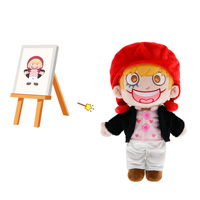 Poupées en peluche super douces nouveau style de haute qualité personnalisées avec grande bouche peluche anime personnalisée