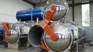 Sistema de Automatización de Retorta Montado sobre Plataforma con Unidad de Autoclave, Línea de Automatización de Retorta para Manufactura Inteligente en la Industria <span class=keywords><strong>4.0</strong></span> - Product Image 3