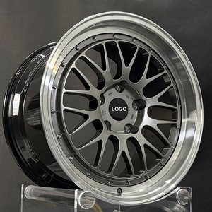 Jantes forgées LM noires et grises 5x114.3 5x112 5x120 Deep Dish pour voitures particulières <span class=keywords><strong>BBS</strong></span> LM BMW Audi GT F80 F90 E46 M3 M4 F30 - Product Image 1