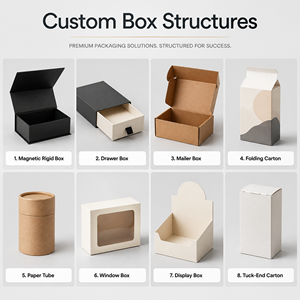 FX Custom Logo Recyclable Shipping Box Paperboard <b>Chocolate</b> Cookie <b>Milk</b> Food Display Box with Bar Counter Gift Box - Product Image 4