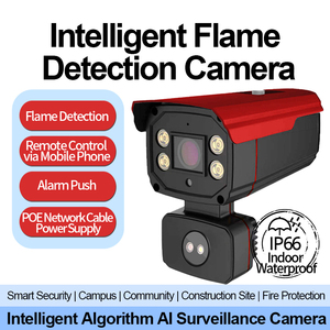 10moons 불꽃 감지 화재 경보 지능형 AI CCTV 네트워크 IP 카메라, 보안 및 화재 예방용 - Product Image 3