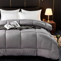 ChamXue selimut Duvet nyaman warna Solid ramah lingkungan poliester rumah selimut dengan desain musim dingin hangat gaya Eropa & Amerika