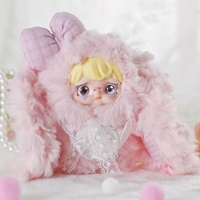 Peluche Yomi Fluffy Bunny Paradise Frozen Plush Blind Box, nouvelle poupée tendance, style aléatoire, jouet avec 3 paires d'yeux amovibles