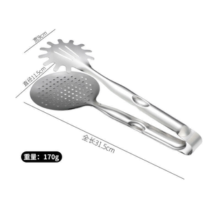 Pinza para Barbacoa DFT49 de Acero Inoxidable 304, Pinza Multifuncional para Comida Coreana, Pinza para Filetes, Espátula para Pescado - Product Image 4
