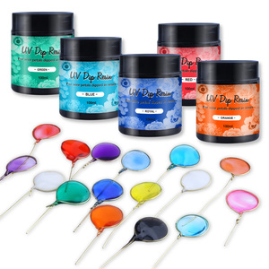 TIMESRUI Coloré UV Dip Résine Durcissement Rapide Fleur Fil Formes Art Thème UV Résine pour DIY Bijoux Bracelet Décorations et Cadeaux - Product Image 2