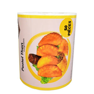 Etiquetas adhesivas personalizadas a prueba de agua Material PP Protección UV para comida de mascotas Snack Sandwich & Pizza - Product Image 5