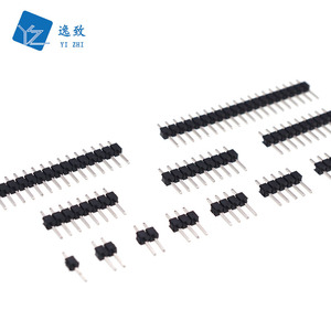 YZ 2.54 มม. ขั้วต่อพินแถวเดียว 1-40P ขาเสียบตรง ขั้วทองแดง สำหรับงานวิศวกรรมไฟฟ้า - Product Image 3