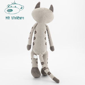Peluche <span class=keywords><strong>MR</strong></span> ViviCare a forma di gatto in cotone, morbido e piccolo, adorabile accessorio per foto, regalo di compleanno - Product Image 2