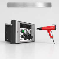 Pistolet de pulvérisation de poudre pour moteur PLC mural Haztek 901SE pour équipement de peinture sur substrat en aluminium