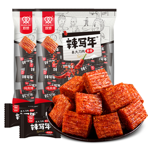 500g de collation chinoise épicée HotStrip, collation au chili moelleuse, collation aux haricots, goût épicé et piquant, <span class=keywords><strong>Latiao</strong></span> épicé - Product Image 1
