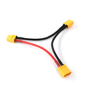 XT60 Parallel Y-Splitter-Kabel 1 Buchse auf 2 Stecker für RC-Akku und Drohnen-Stromversorgung - Product Image 2