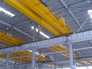 Grúa Puente de 20/5 Toneladas y 16.5m de Vano - Grúa de Doble Viga con Gancho para Acero, Grúa Puente QD - Product Image 6
