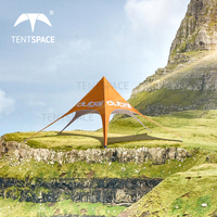 Prix usine personnalisé événement araignée tente plage étoile araignée tente de camping pour l'événement d'affichage extérieur